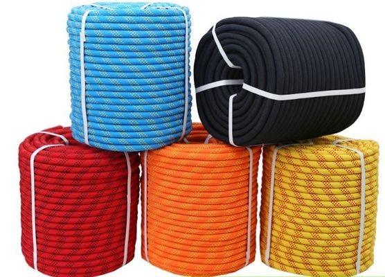 qualité  8mm-20mm Polypropylene Rope Blue Rescue Solid Braid Polypropylene Rope usine
