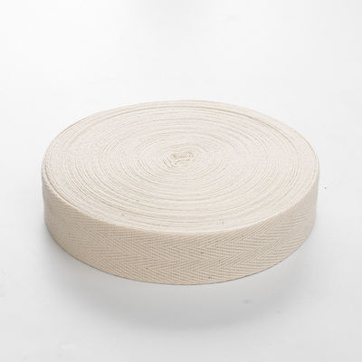 Le ruban de coton naturel de 10 mm à 50 mm est imprimé sur mesure
