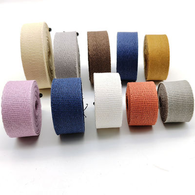 GRS Herribone papier tissé ruban rouleau motif simple couleur variée solide