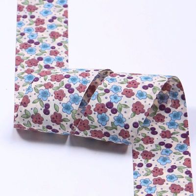 Ruloir de ruban de tissu de marque personnalisé écologique de 25 mm