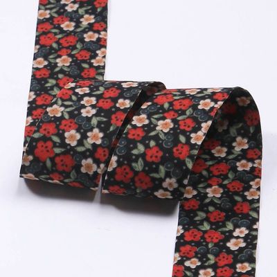 Ruloir de ruban de tissu de marque personnalisé écologique de 25 mm