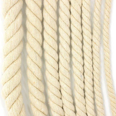 Corde en polyester à 3 brins, en coton