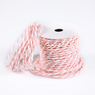 Corde de papier artisanale biodégradable de résistance moyenne Corde de papier tortueuse de Noël 100m