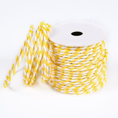 Corde de papier artisanale biodégradable de résistance moyenne Corde de papier tortueuse de Noël 100m