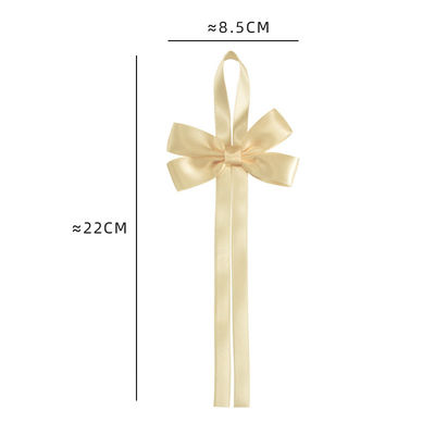 L'or pré-attaché à la bande de satin avec boucle élastique