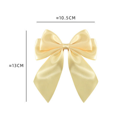 L'or pré-attaché à la bande de satin avec boucle élastique