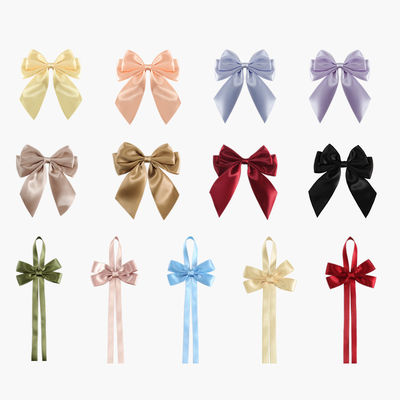 L'or pré-attaché à la bande de satin avec boucle élastique
