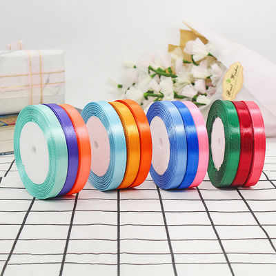 Un seul visage assortiment polyester nylon ruban satiné 100 mètres 3 mm-10 mm