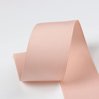 Ruban polyester gros grain de couleur assortie 3mm-100mm solide pour l'emballage de cadeaux et l'artisanat de bricolage