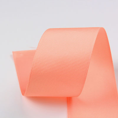 Ruban polyester gros grain de couleur assortie 3mm-100mm solide pour l'emballage de cadeaux et l'artisanat de bricolage