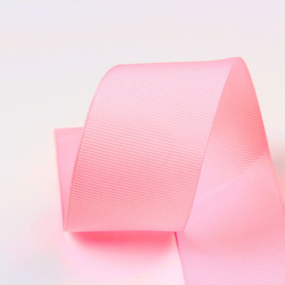 Ruban polyester gros grain de couleur assortie 3mm-100mm solide pour l'emballage de cadeaux et l'artisanat de bricolage