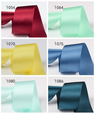 Ruban de satin polyester à double face de 25 mm pour accessoires de vêtements