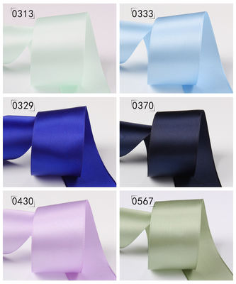 Ruban de satin polyester à double face de 25 mm pour accessoires de vêtements