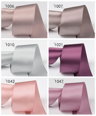 Ruban de satin polyester à double face de 25 mm pour accessoires de vêtements
