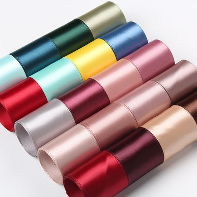 Ruban de satin polyester à double face de 25 mm pour accessoires de vêtements