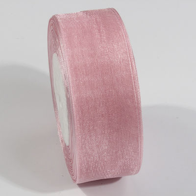 2Ruban d'organes en polyester de 0,5 cm pour les arcs de bricolage ou la décoration de mariage ou l'emballage de gâteaux