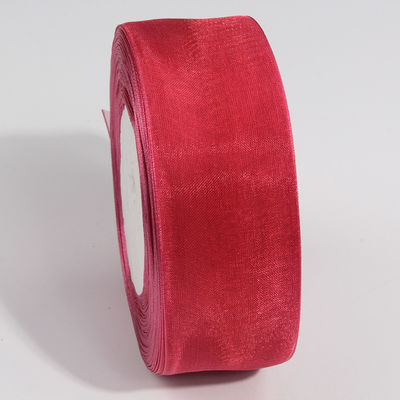 2Ruban d'organes en polyester de 0,5 cm pour les arcs de bricolage ou la décoration de mariage ou l'emballage de gâteaux