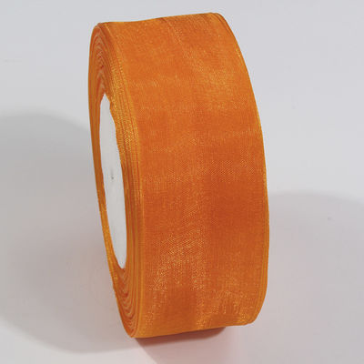 2Ruban d'organes en polyester de 0,5 cm pour les arcs de bricolage ou la décoration de mariage ou l'emballage de gâteaux