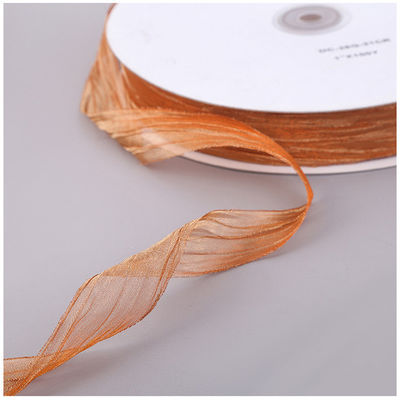Enveloppe cadeau 25 mm Ruban d'organes Corée 2,5 cm Ruban filaire transparent