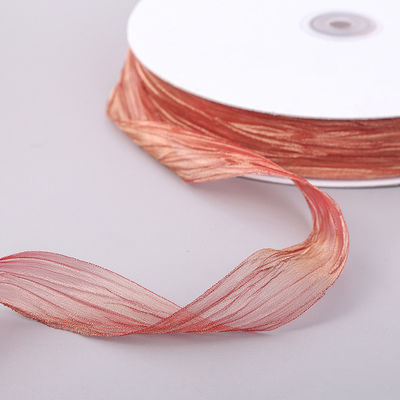 Enveloppe cadeau 25 mm Ruban d'organes Corée 2,5 cm Ruban filaire transparent