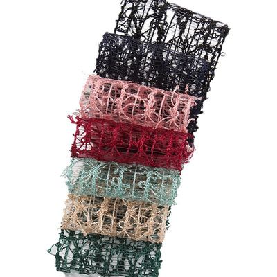 25 mm de bandeau de polyester creux 38 mm pour l'emballage de cadeaux et les emballages de fleurs