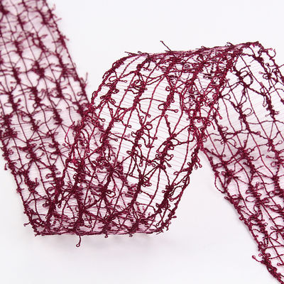 25 mm de bandeau de polyester creux 38 mm pour l'emballage de cadeaux et les emballages de fleurs