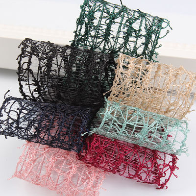 25 mm de bandeau de polyester creux 38 mm pour l'emballage de cadeaux et les emballages de fleurs
