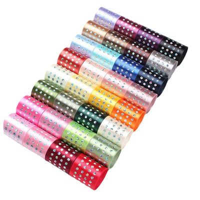 Un bandeau de satin en polyester de 5 mm à 50 mm