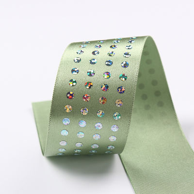 Un bandeau de satin en polyester de 5 mm à 50 mm
