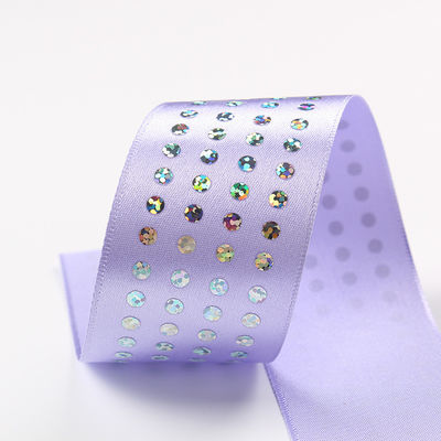 Un bandeau de satin en polyester de 5 mm à 50 mm