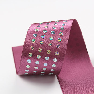 Un bandeau de satin en polyester de 5 mm à 50 mm