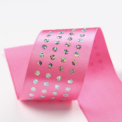 Un bandeau de satin en polyester de 5 mm à 50 mm