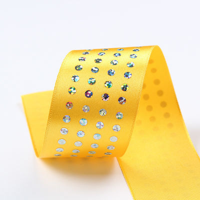 Un bandeau de satin en polyester de 5 mm à 50 mm