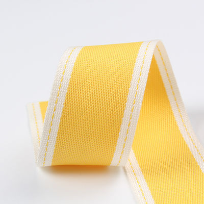 Ruban de polyester 6 mm-40 mm en rouleaux de ruban de polyester vert rouge