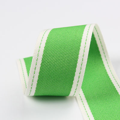 Ruban de polyester 6 mm-40 mm en rouleaux de ruban de polyester vert rouge