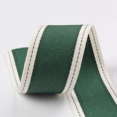 Ruban de polyester 6 mm-40 mm en rouleaux de ruban de polyester vert rouge