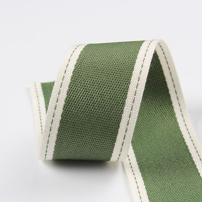 Ruban de polyester 6 mm-40 mm en rouleaux de ruban de polyester vert rouge