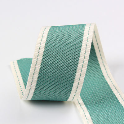 Ruban de polyester 6 mm-40 mm en rouleaux de ruban de polyester vert rouge