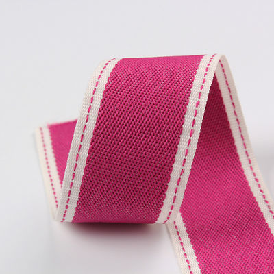 Ruban de polyester 6 mm-40 mm en rouleaux de ruban de polyester vert rouge