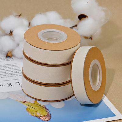 Ruban de coton blanc naturel de 10 mm à 32 mm 100% coton tissé
