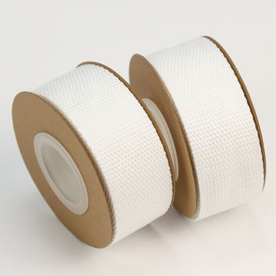 Tape de coton blanc en polyester ISO14001 Ruban de coton personnalisé