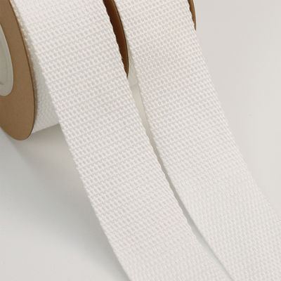 Tape de coton blanc en polyester ISO14001 Ruban de coton personnalisé