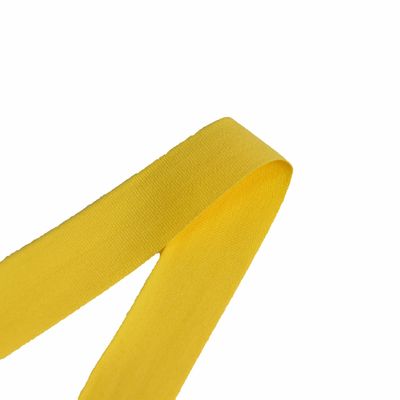 25 mm de ruban adhésif jaune massif 100% coton par la cour