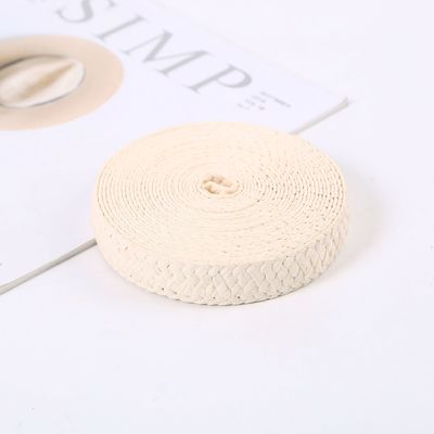 Certificat FSC Ruban de papier tissé Raffia Eco Friendly Emballage en papier cadeau Ruban de papier
