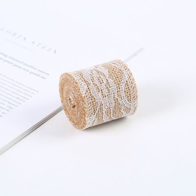 Ruban de tissu rose de 65 mm avec dentelle 10 mètres ruban de tissu de tissu naturel