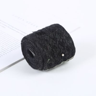 Ruban de jute tissé tressé Ruban de jute bleu coloré pour l'arbre de Noël