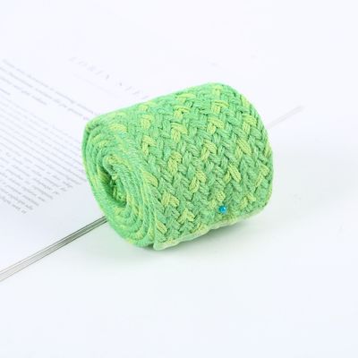 Ruban de jute tissé tressé Ruban de jute bleu coloré pour l'arbre de Noël