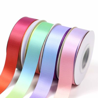 Changement progressif de couleur du ruban de polyester 25 mm