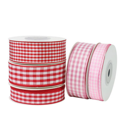 Ruban en treillis en polyester pour la fabrication d'arcs et l'emballage de cadeaux