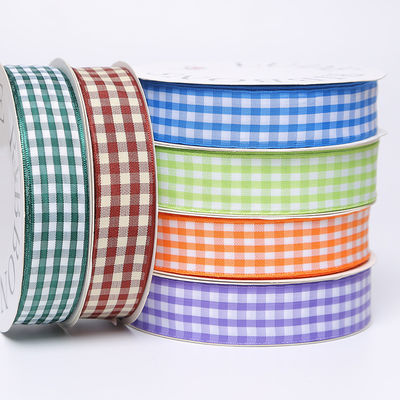 Ruban en treillis en polyester pour la fabrication d'arcs et l'emballage de cadeaux
